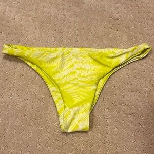 Mikoh bikini bottom (Size Small) yellow and white